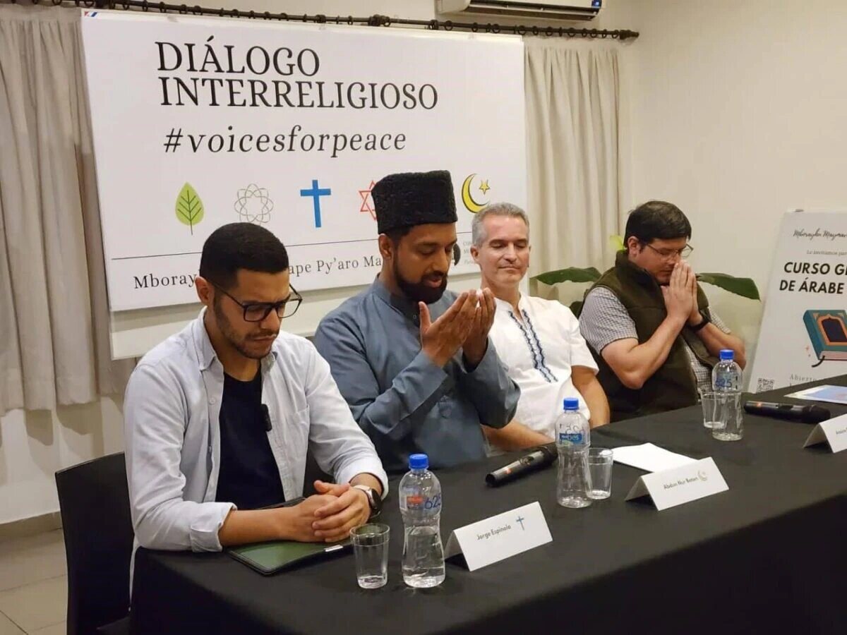 Diálogo interreligioso para alzar la voz por la paz Paraguay 2024