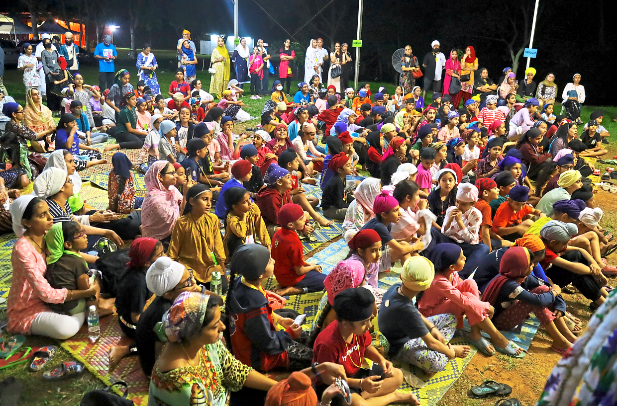 Sijs se reúnen en el campamento anual de KKB Malasia 2024