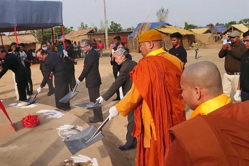 Fundación Budista Tzu Chi inicia la construcción de “Great Love Village” India 2024