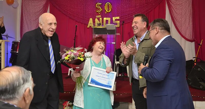 Reconocieron a pastores evangélicos por sus 50 años de actividad Argentina 2024