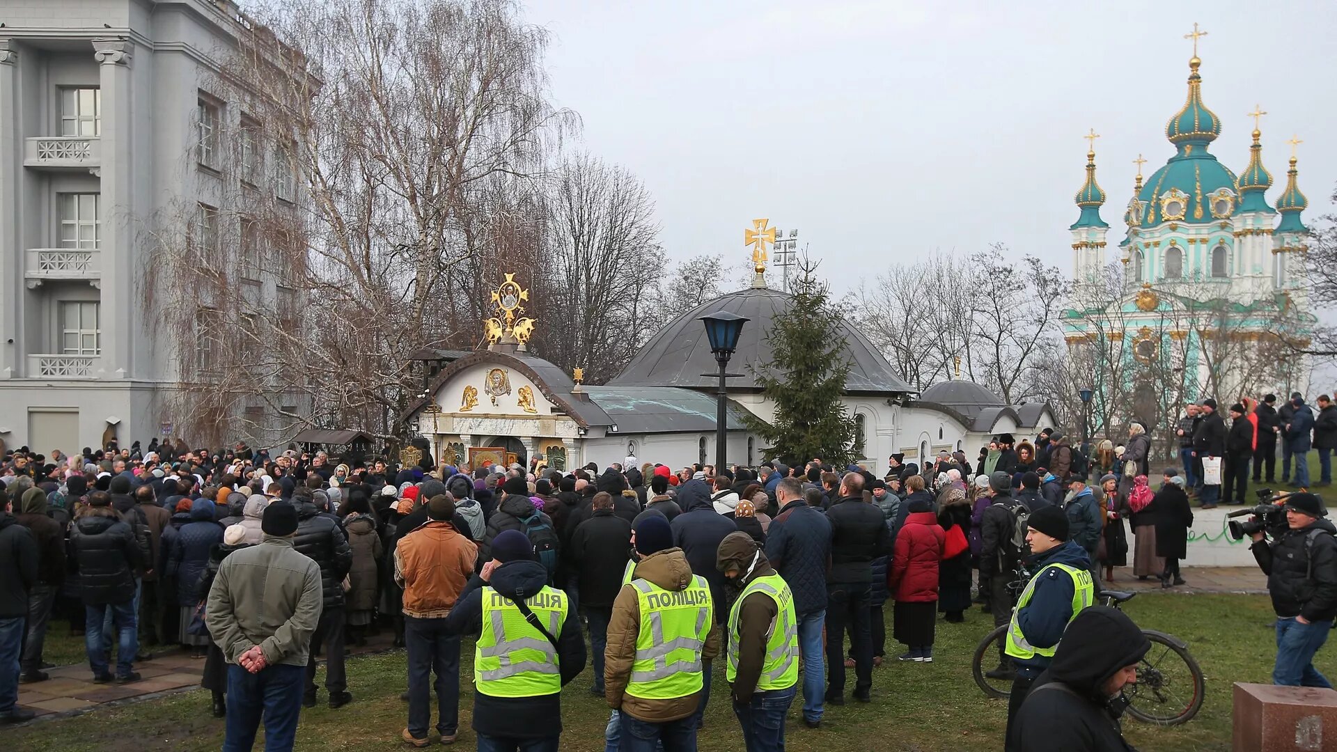 Derribada en Kiev una centenaria e histórica capilla ortodoxa Ucrania 2024