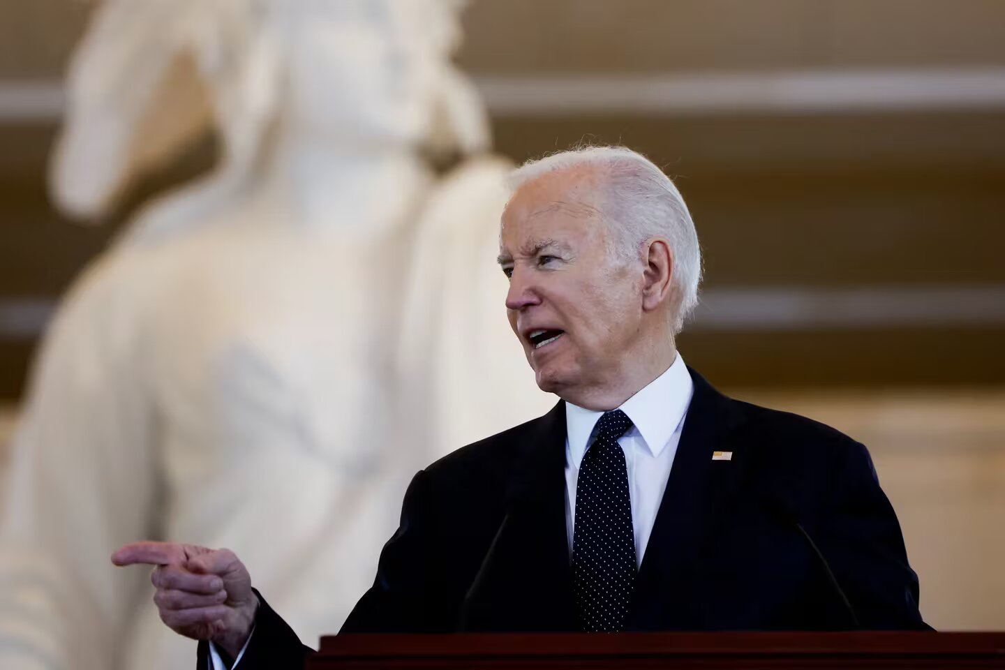 Joe Biden condenó el resurgimiento del antisemitismo en la ceremonia de conmemoración del Holocausto Estados uNidos 2024