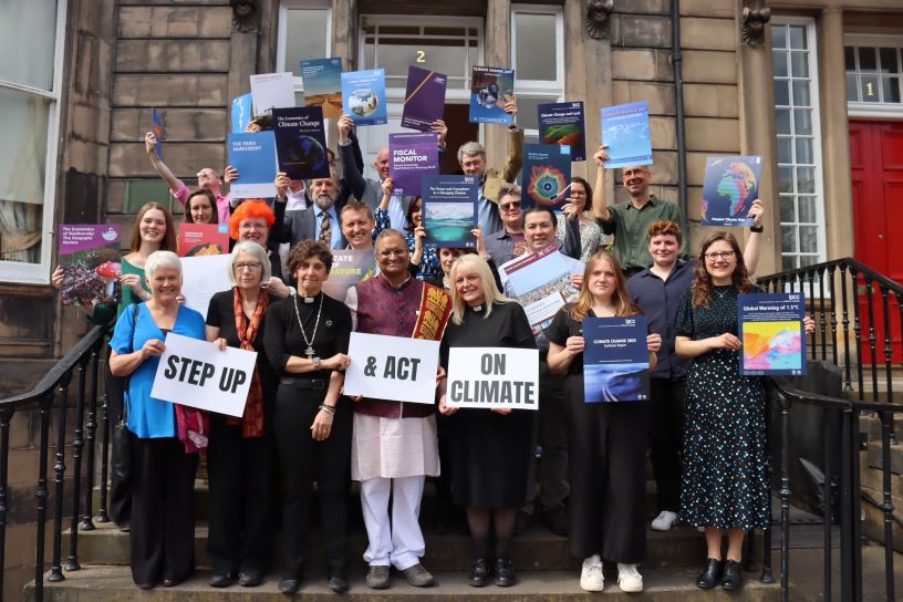 Líderes religiosos se unen para actuar contra el cambio climático Escocia 2024