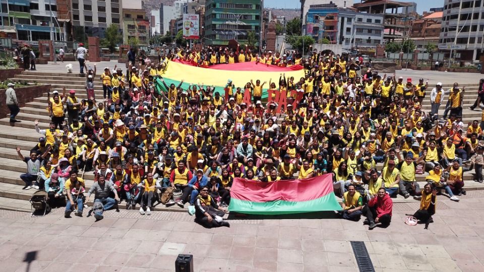 Miembros de la Iglesia de Jesucristo realizan actividad de servicio en La Paz Bolivia 2024
