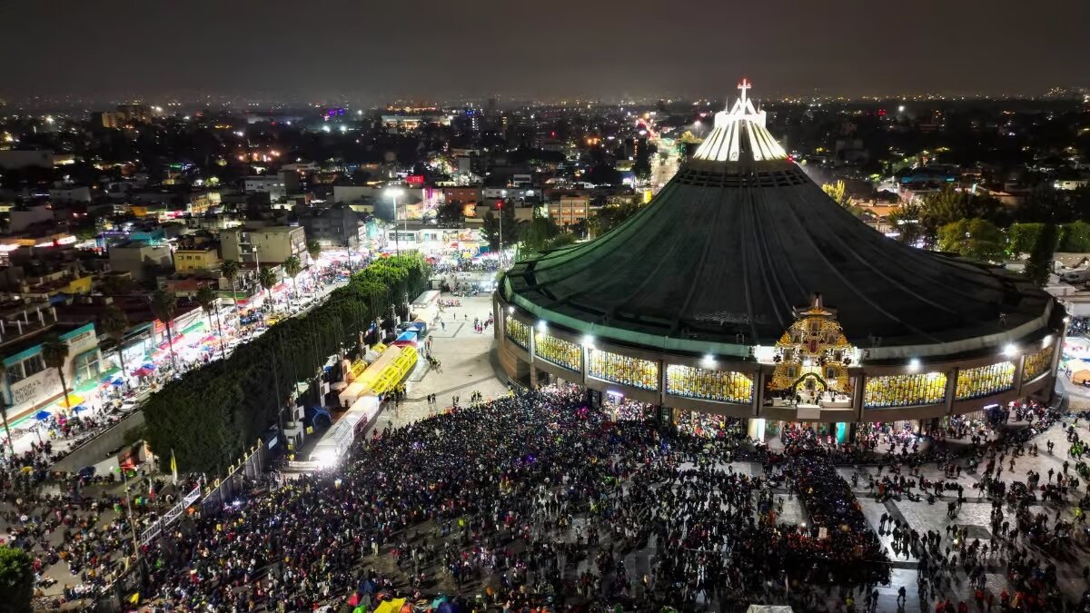 Más de 11 millones visitan la Basílica de Guadalupe México 2024