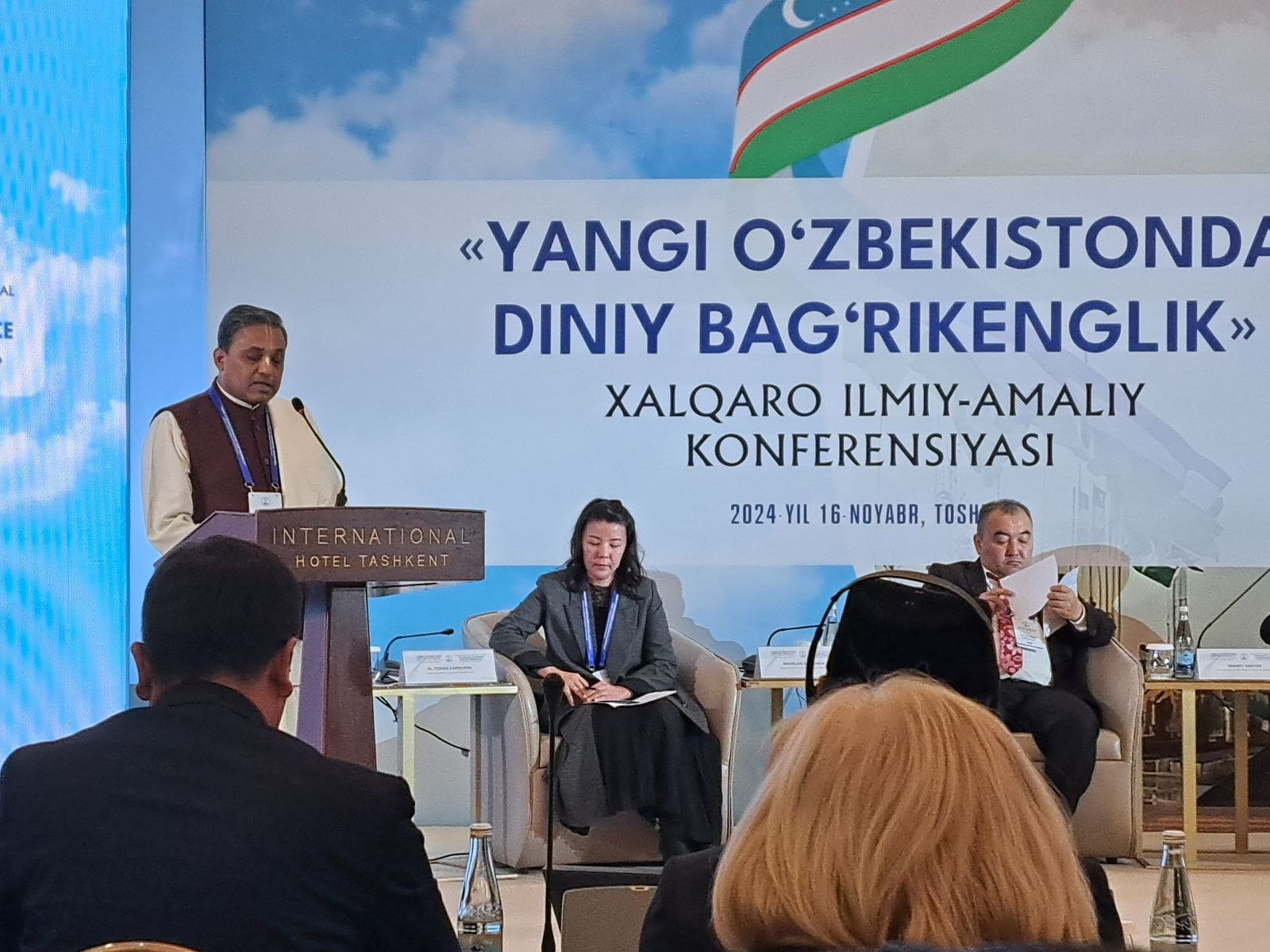 Representantes de ISKCON participan en la Conferencia Internacional por la Tolerancia Religiosa Uzbekistán 2024