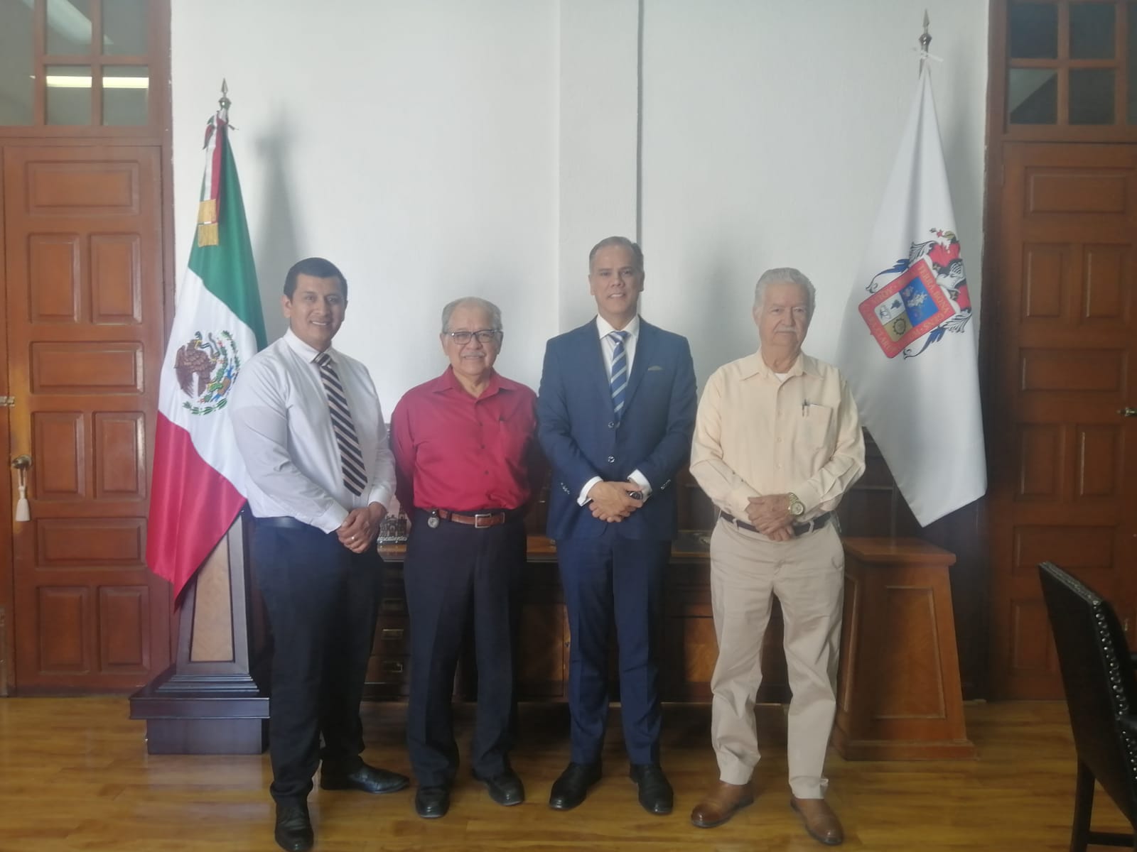El Consejo Interreligioso del Estado de Aguascalientes celebra una reunión con el Secretario General de Gobierno del Estado