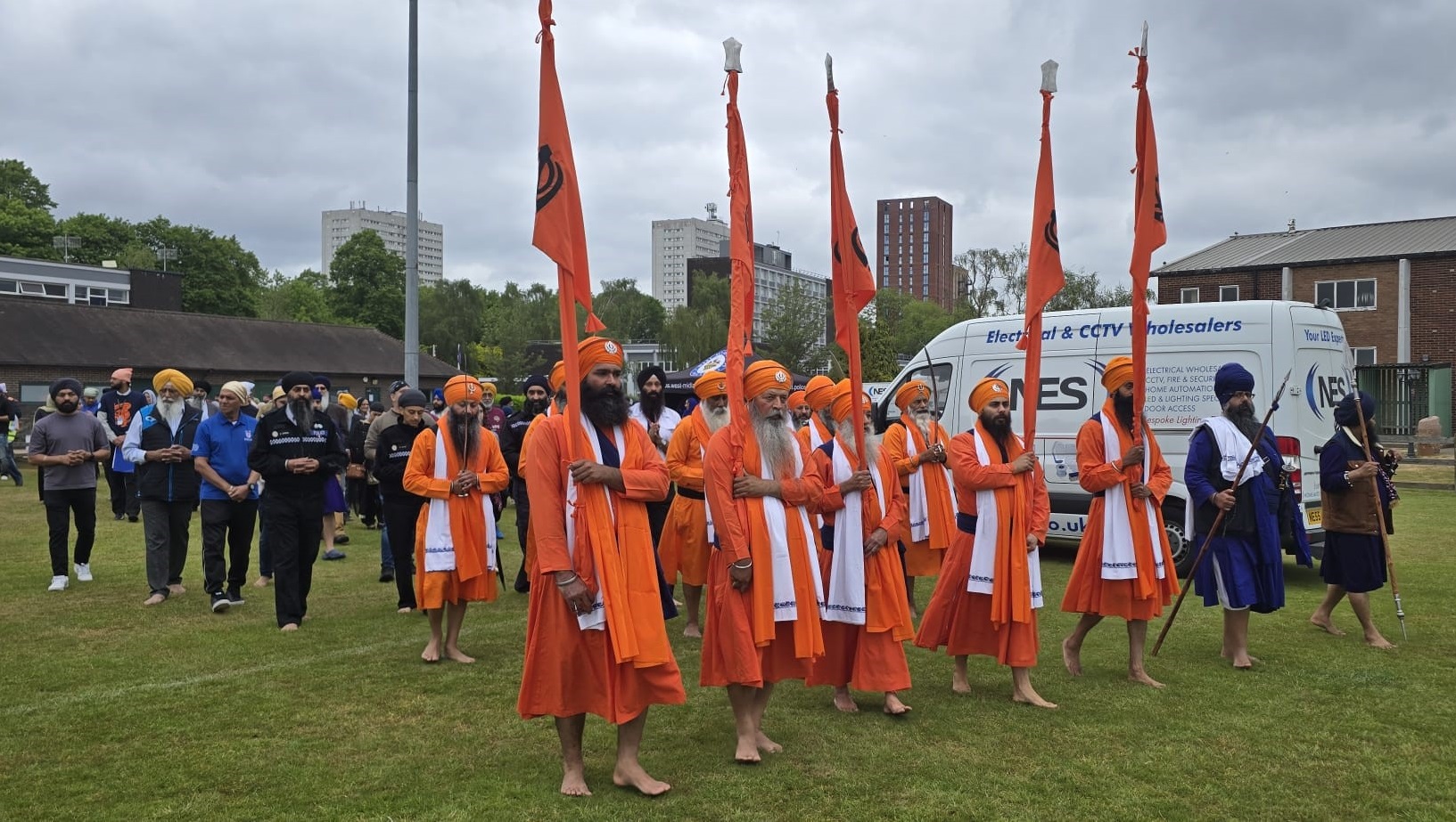 Cientos se reúnen para la celebración del Vaisakhi de la Asociación Sikh de la Policía de West Midlands Reino Unido 2025