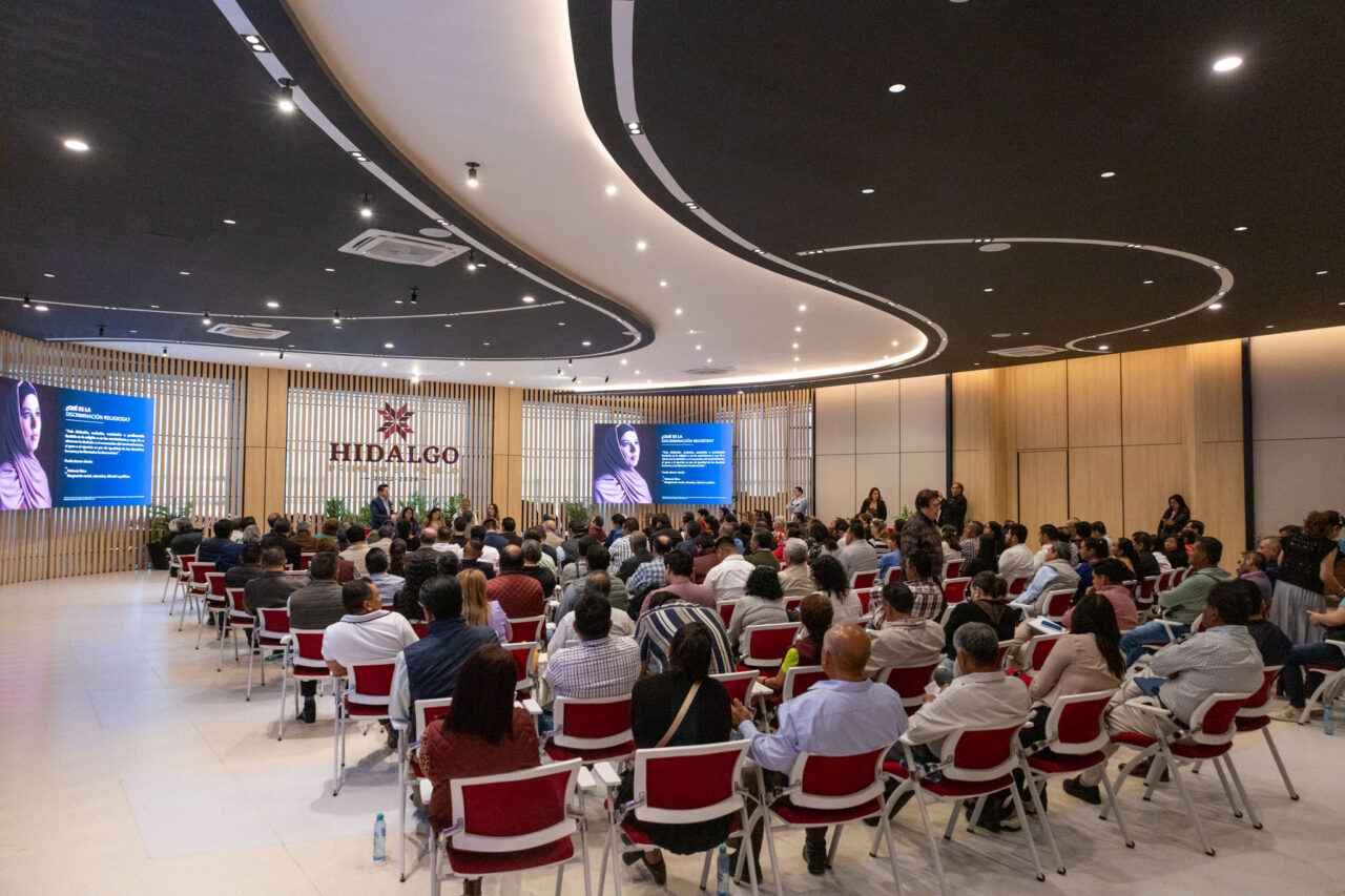 Funcionarios públicos de Hidalgo se capacitan sobre libertad religiosa y no discriminación