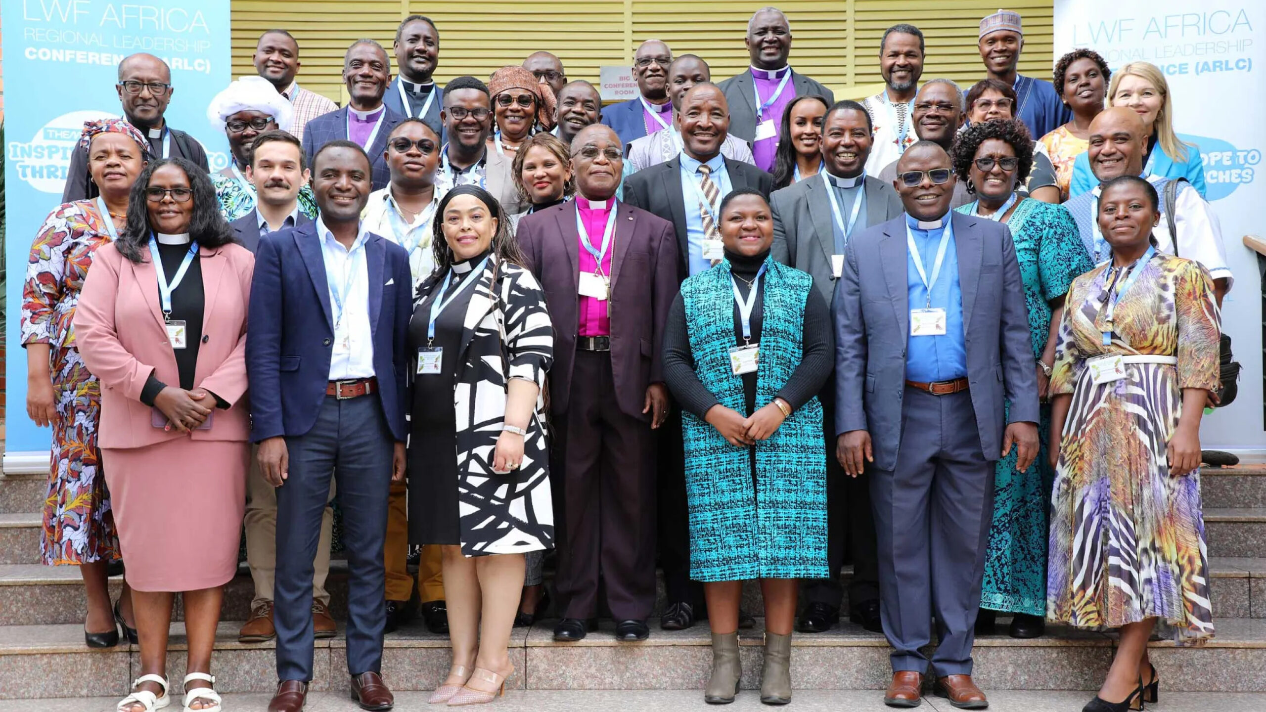 Líderes luteranos celebran la Conferencia Regional de Liderazgo de África Ruanda 2025