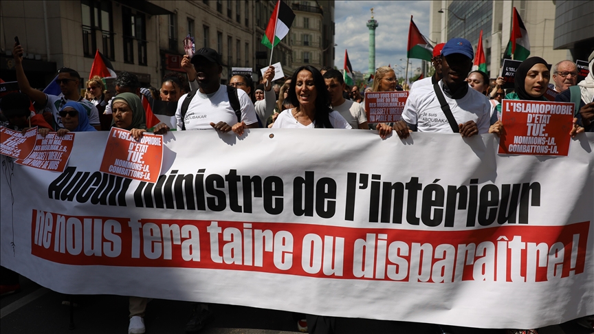 Protestas contra la islamofobia en toda Francia 2025