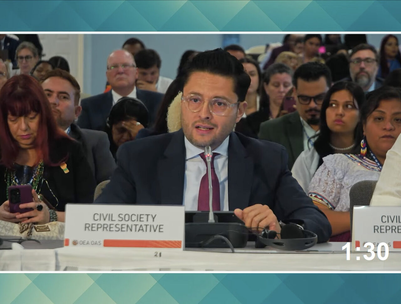 Conciencia Nacional por la Libertad Religiosa participa en la 55ª Asamblea General de la OEA