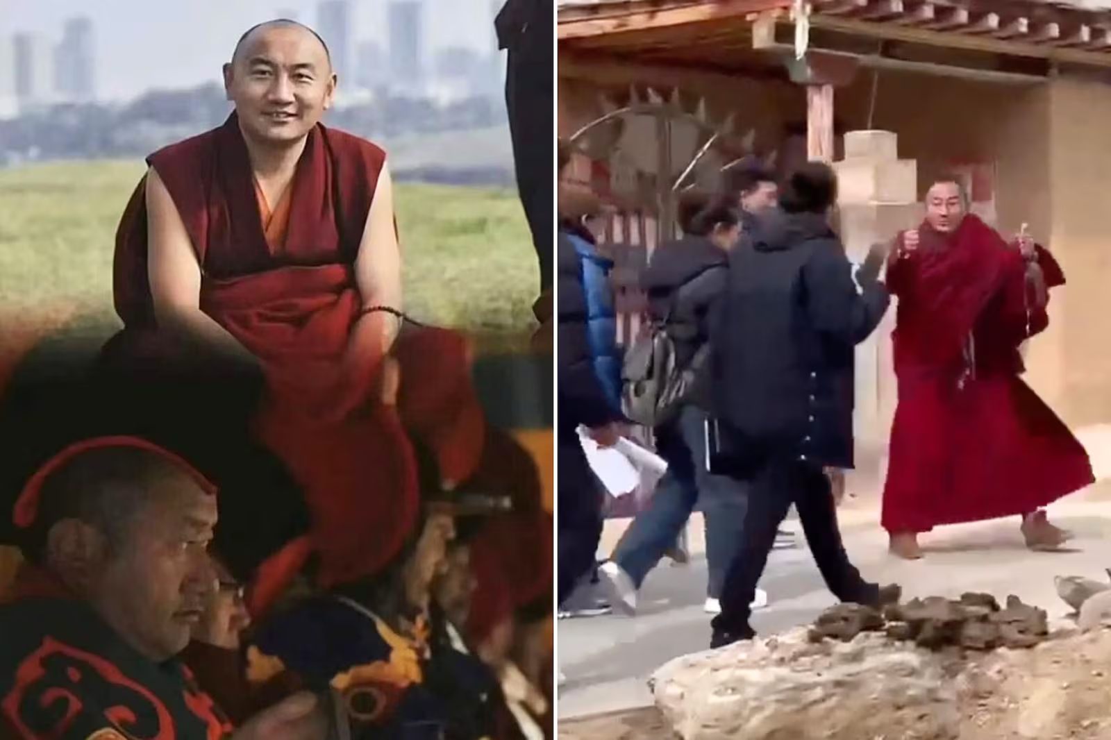 Dos líderes de monasterios budistas condenados por las protestas contra la presa de Dege Tíbet 2025