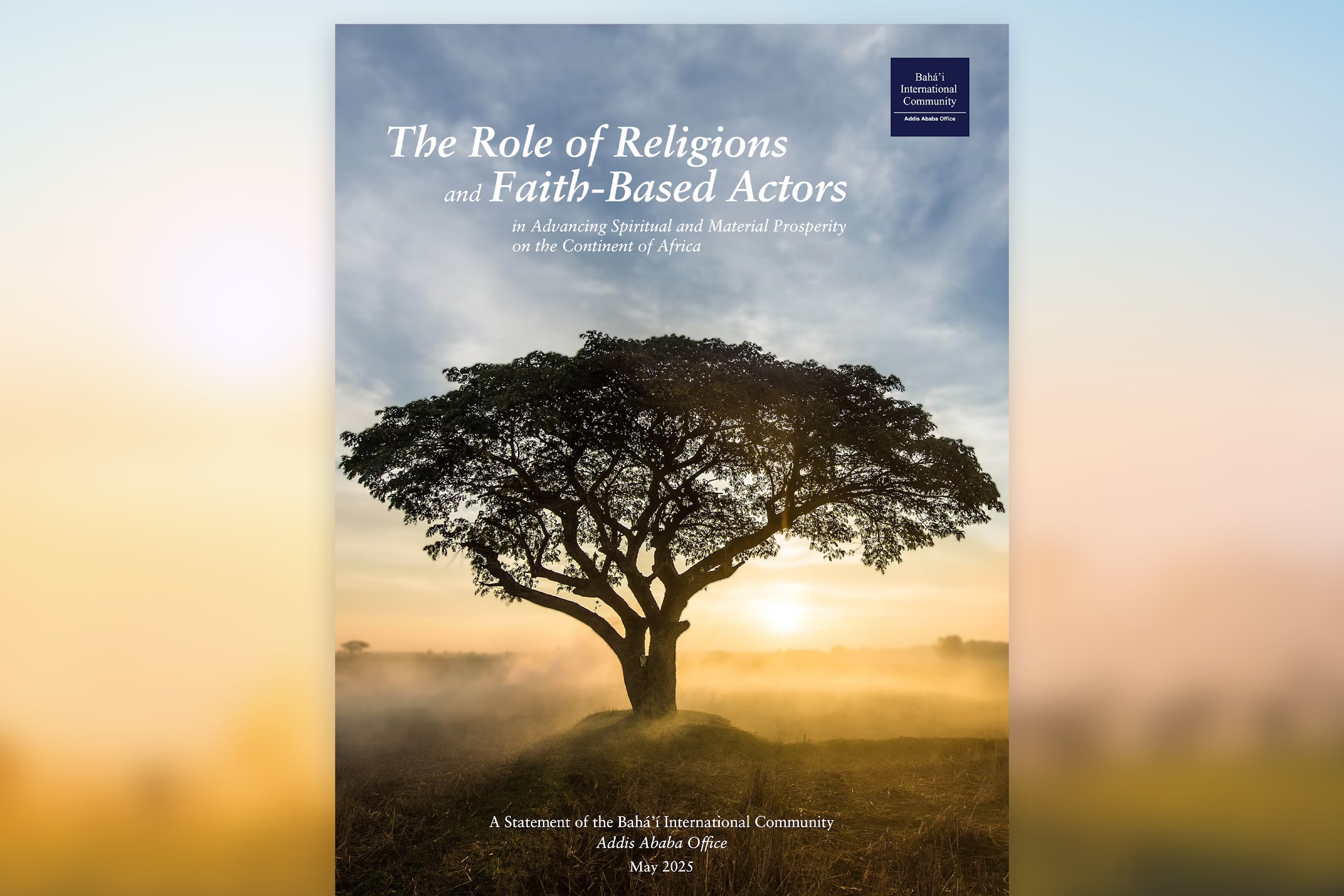 La colaboración interreligiosa es esencial para el progreso espiritual y material de África Internacional 2025