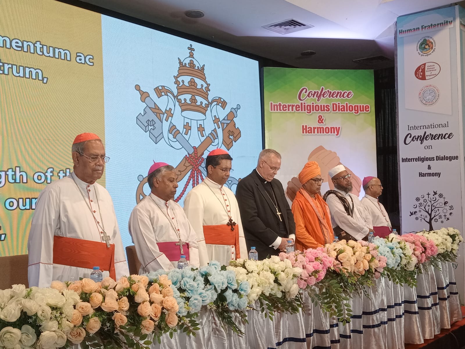 Armonía entre las religiones y diálogo interreligioso en la visita del cardenal Koovakad Bangladesh 2025