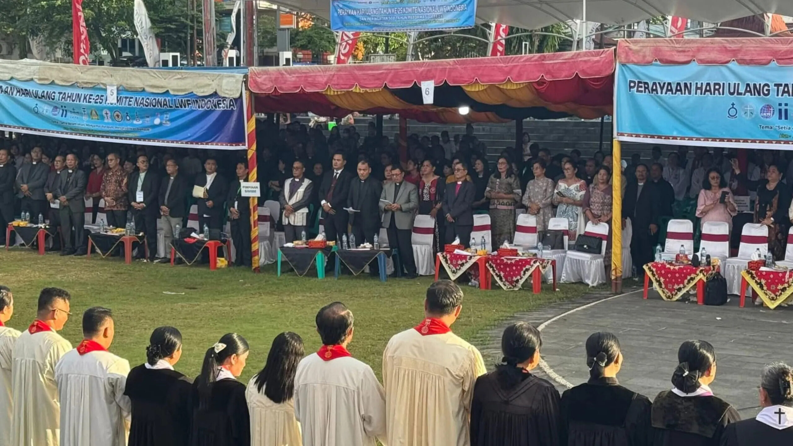Los luteranos celebran 25 años de testimonio y servicio conjuntos Indonesia 2025