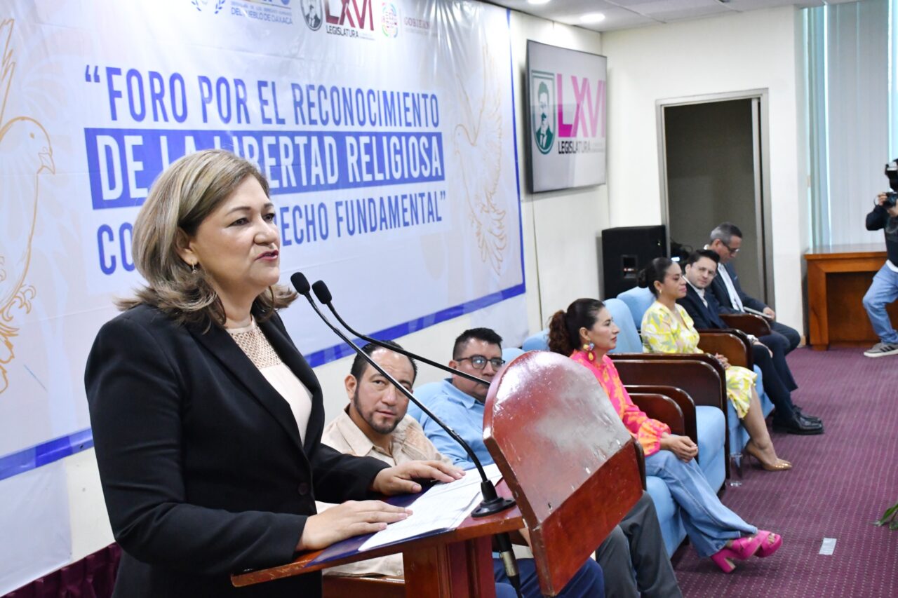 Realizan el Foro “El reconocimiento de la libertad religiosa como derecho humano fundamental” en Oaxaca