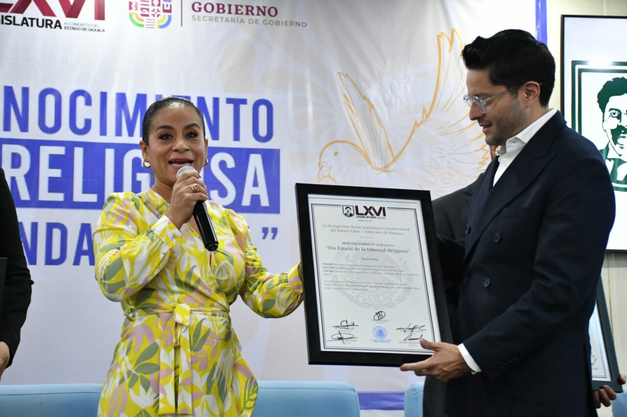 Realizan el Foro “El reconocimiento de la libertad religiosa como derecho humano fundamental" en Oaxaca