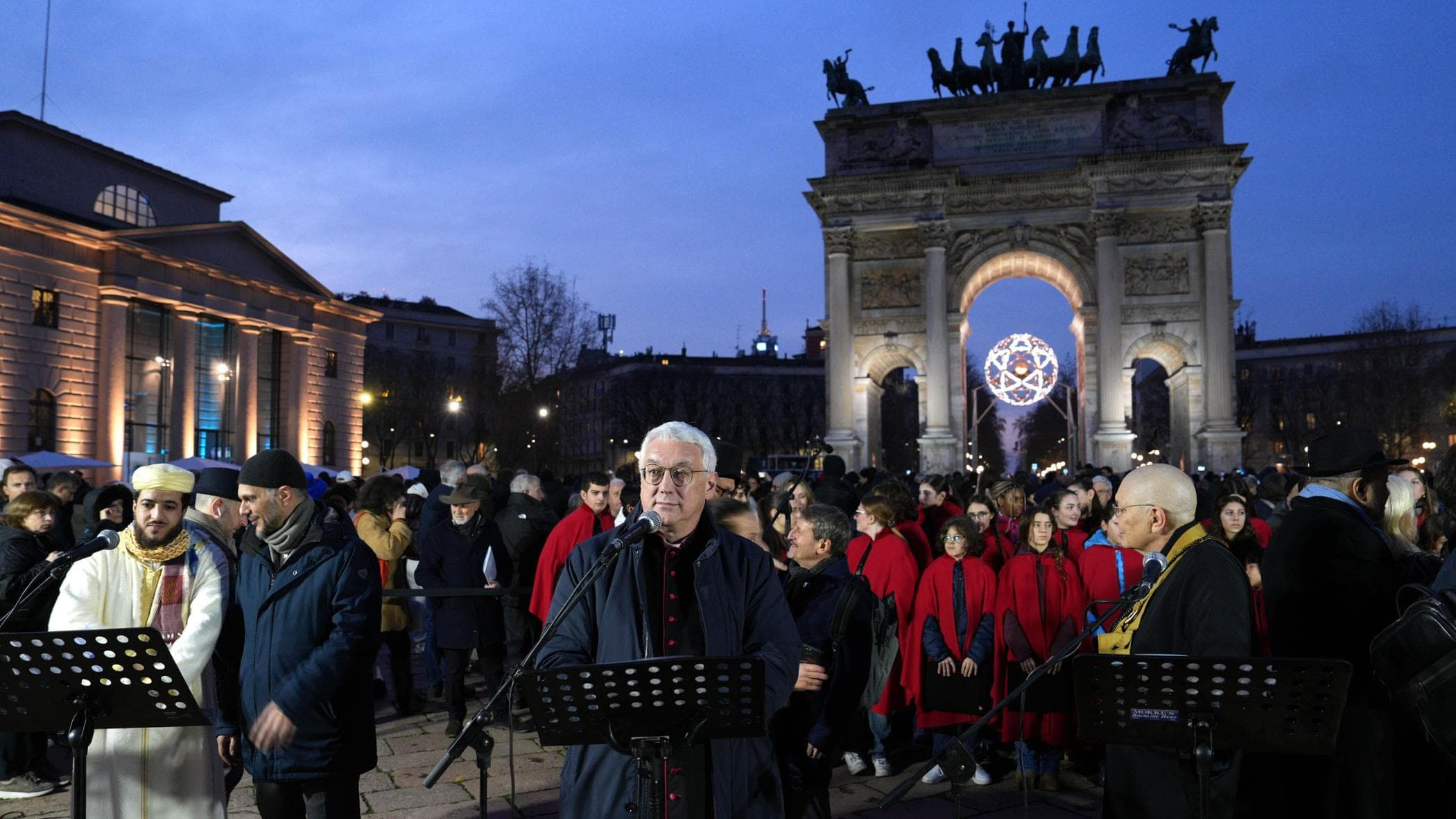 Denominaciones religiosas se unieron para ofrecer un mensaje común de paz durante los Juegos Olímpicos Invernales 2026 Italia 2026
