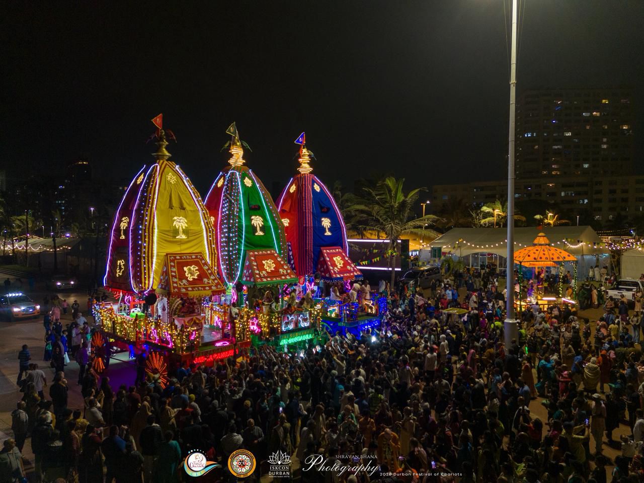 El Festival Hare Krishna de Carros de Durban combina tradición e innovación Sudáfrica 2026