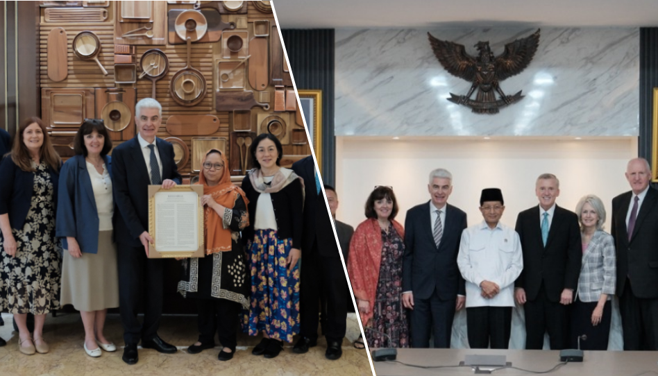 Élder Caussé realiza visita histórica interreligiosa a líderes en Asia Internacional 2026