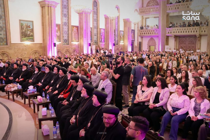 La histórica catedral sirio-ortodoxa reabre sus puertas en Hasaka tras su restauración Siria 2026