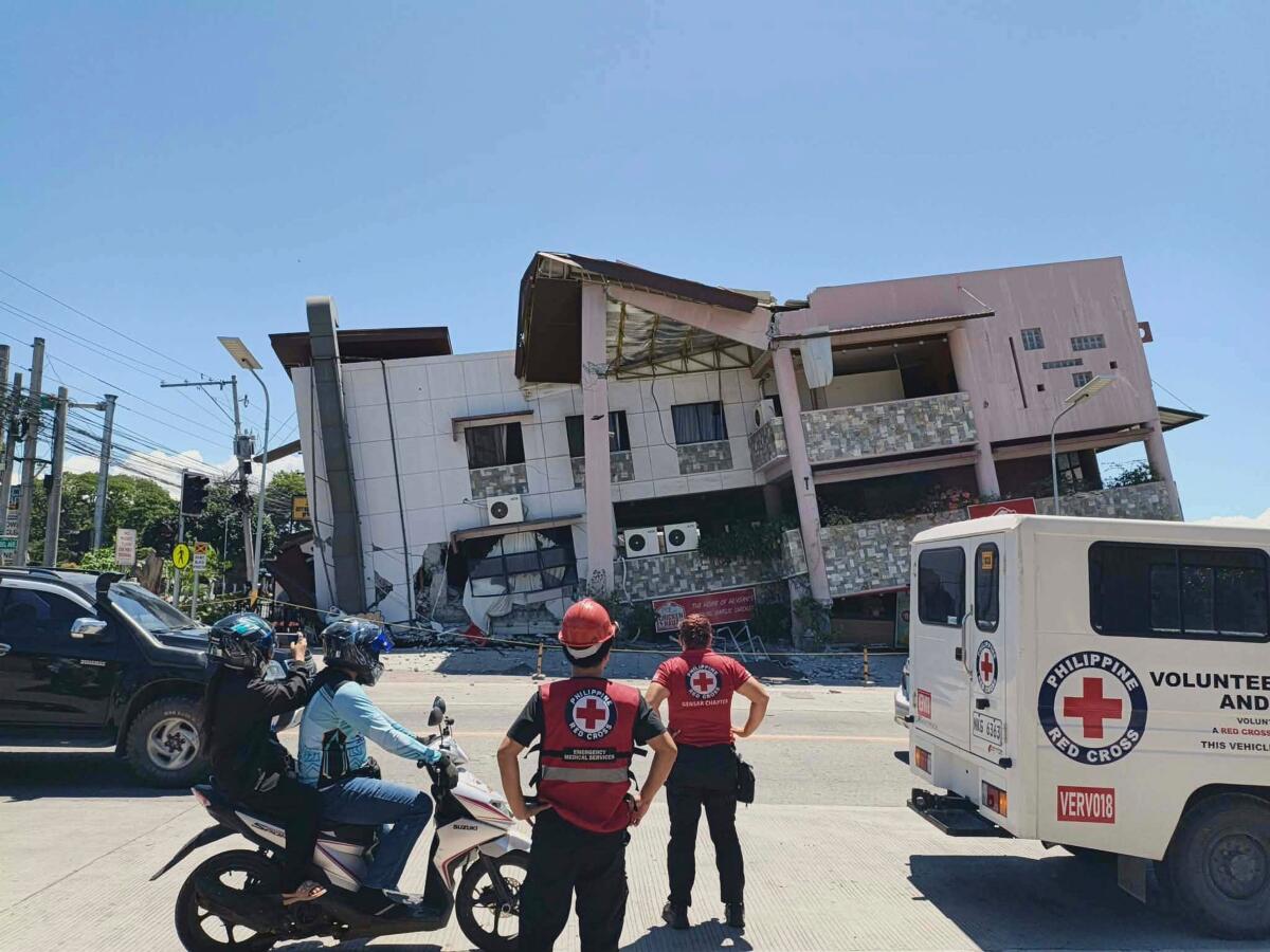 Los adventistas responden al terremoto Filipinas 2026