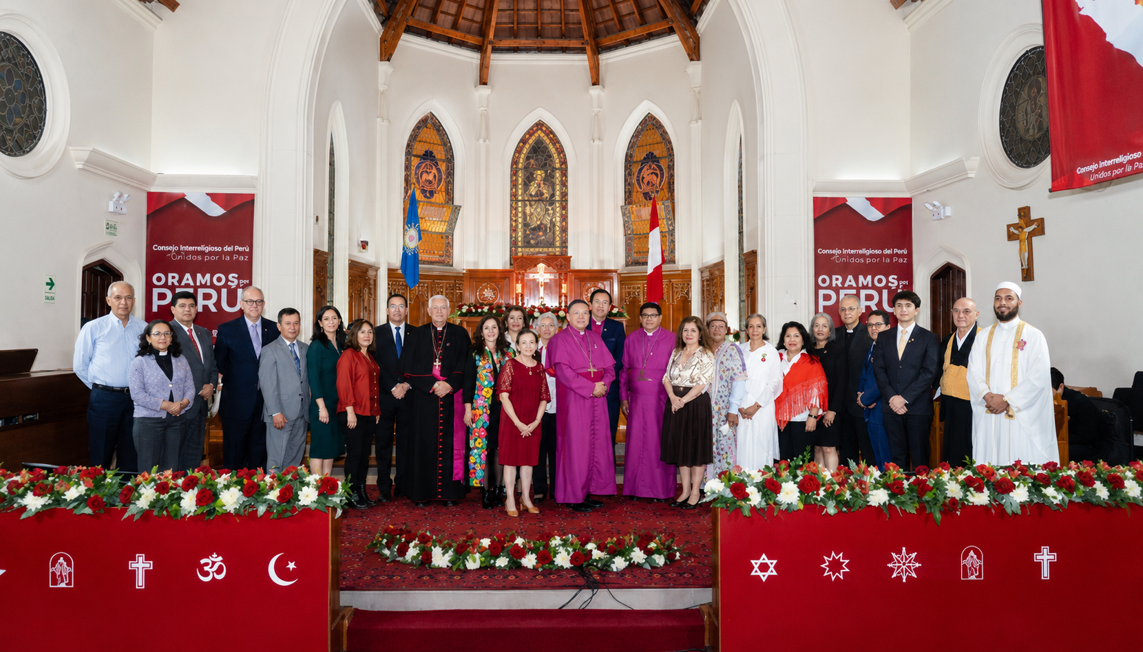 Celebran la sexta edición interreligiosa de «Oramos por el Perú» Perú 2026