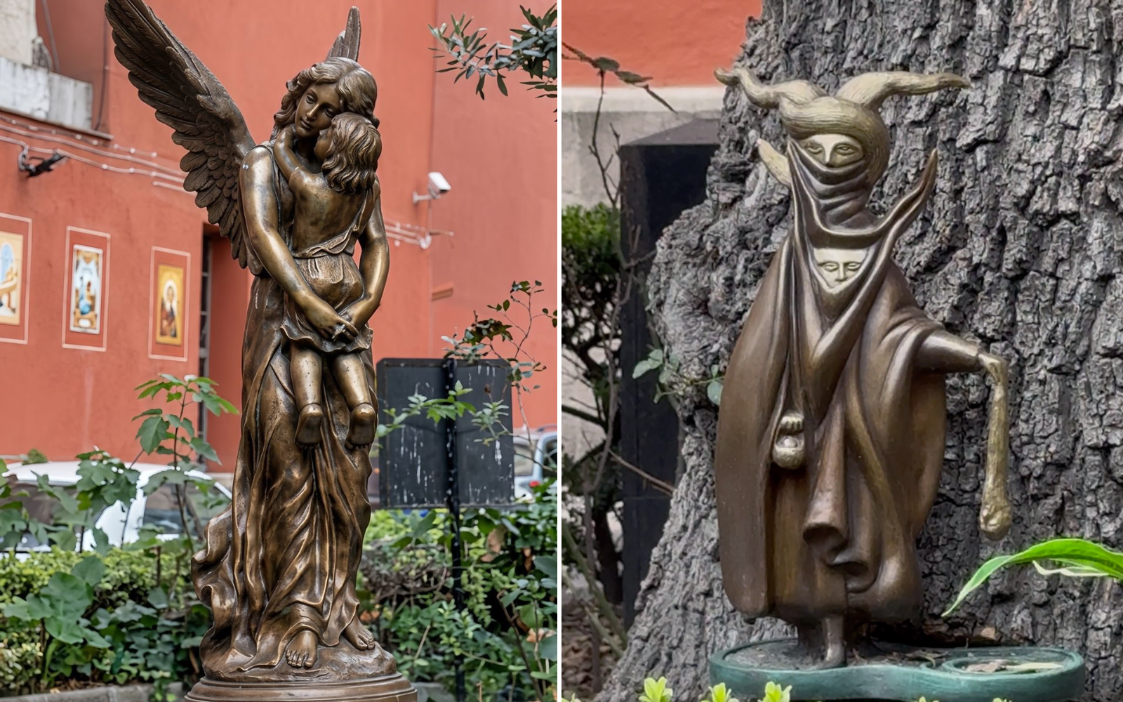 Exigen recuperar esculturas robadas de histórica parroquia en la Ciudad de México