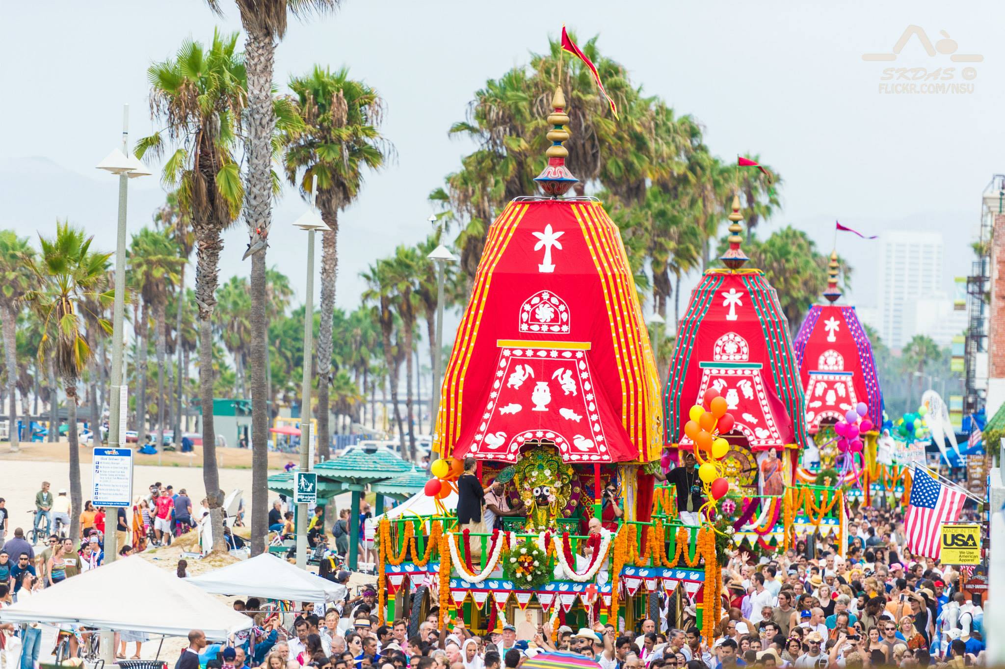 ISKCON LA da la bienvenida a los devotos al 50.º Ratha-yatra anual Estados Unidos 2026