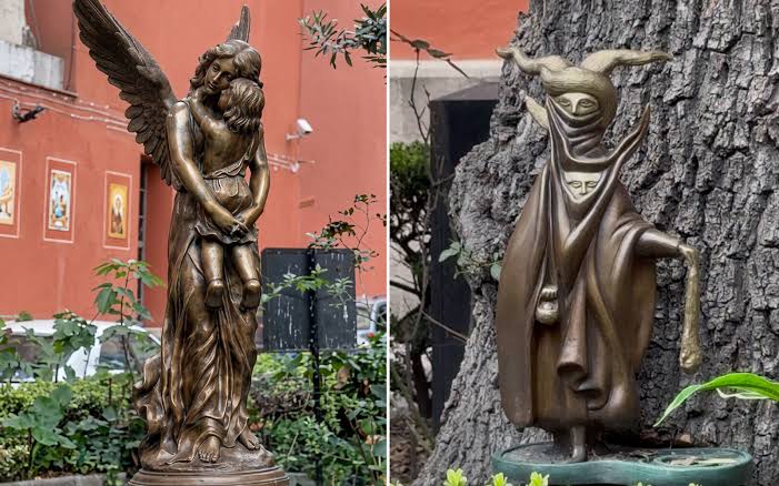 Roban obras de arte del atrio de una histórica parroquia en la Ciudad de México México 2026