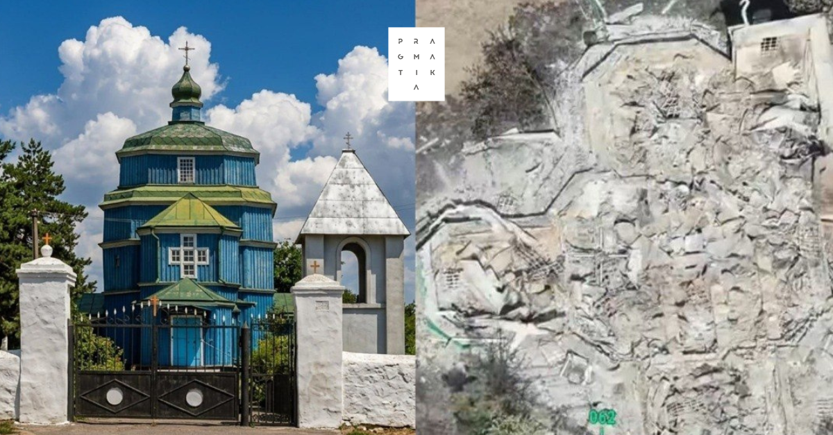 Rusia destruye una singular iglesia cosaca de madera del siglo XVIII Ucrania 2026