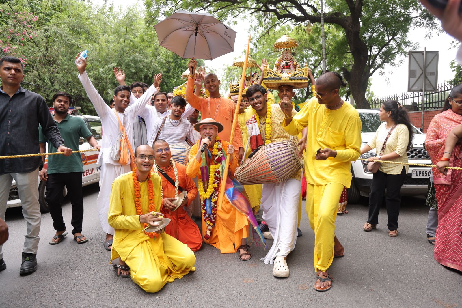 Se celebra la quinta edición anual del Rath Yatra en la Universidad de Delhi India 2026