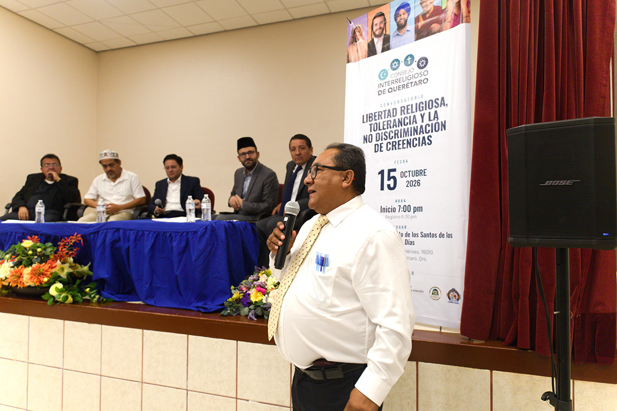 El Consejo Interreligioso de Querétaro alza la voz en favor de la libertad religiosa, la tolerancia y la no discriminación
