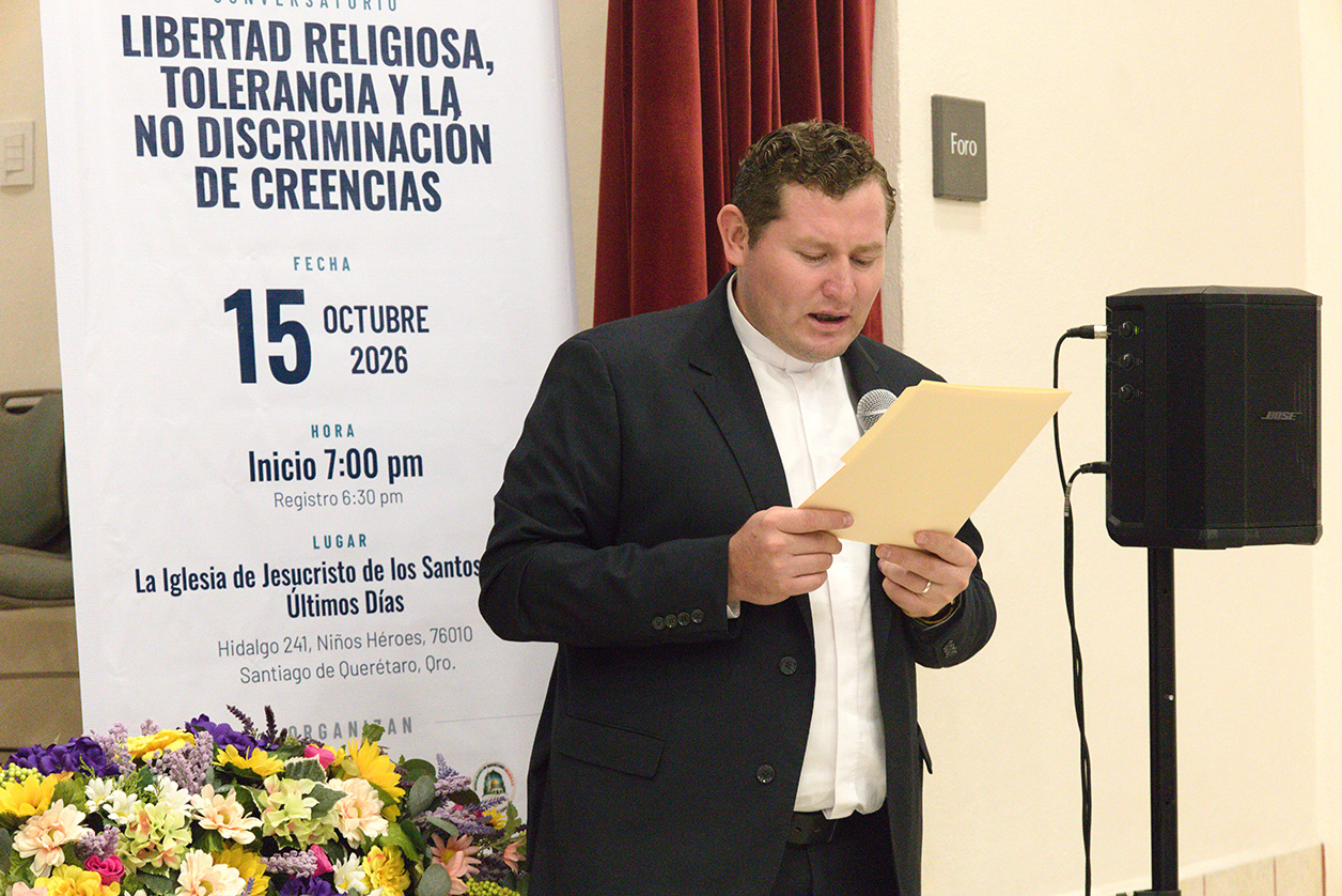 El Consejo Interreligioso de Querétaro alza la voz en favor de la libertad religiosa, la tolerancia y la no discriminación